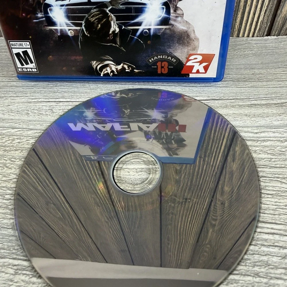 Sony PlayStation PS4 Mafia III Hangar 13 2K Video Game Tested Working
